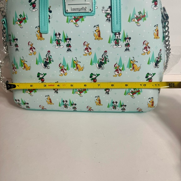 NWT. Loungefly Disney Holiday Christmas winter Sensational Six Crossbody Bag. - Picture 12 of 12